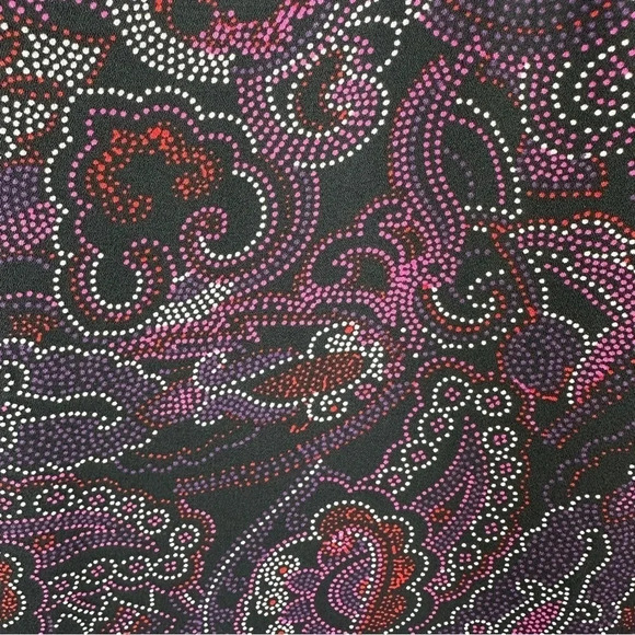 New ModCloth Brilliant Botanica Maxi Dress size Small NWT Purple Long Wrap Style - Picture 6 of 9